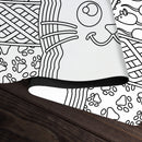 Colorbook Retro Purr Playmat