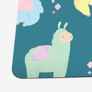 Cotton Candy Llamas Playmat