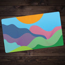Curves of the Mountain Playmat