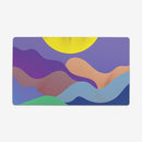 Curves of the Mountain Playmat