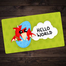 Drago Hello World Playmat