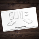 Electronic Device Playmat