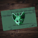 Extrapurrestrial Kitteh Playmat