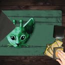 Extrapurrestrial Kitteh Playmat