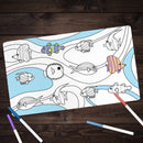 Colorbook Fish O' Teh Ocean Playmat
