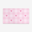 Heart Gingham Playmat