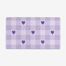 Heart Gingham Playmat