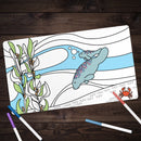 Colorbook Manatee Brunch Playmat