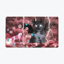 Plastic Unicorn Vs Shiba Demon Playmat