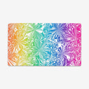Rainbow Flowers Playmat