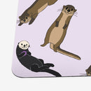 Salted Caramel Otters Playmat