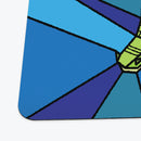 Stained Glass Flying Dragon Playmat