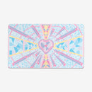 Stained Glass Heart Playmat