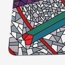 Stained Glass Heart Playmat