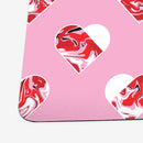 Swirly Hearts Playmat