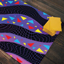 Wavy Triangles Playmat