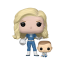 Invisible Woman & Franklin Marvel Fantastic Four Funko Pop!