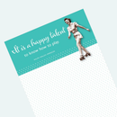 It is a Happy Talent to Know How to Play Magnetic List Notepad | Ralph Waldo Emerson Quote