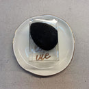 Ivory Ceramic Tray with Makeup Sponge Gift Set | Cosmetic Giftable Beauty Tools Set