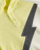 First Impressions Baby Boys Lightning Bolt Hooded Henley Shirt, 6/9 Months