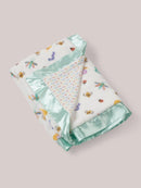 Ultra-Soft Thick Reversible Baby Blanket - Love Bug