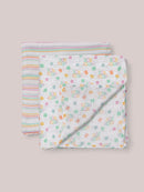 2-Pack Square Swaddle Blanket Set - Bonjour Bébé