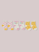 3-Pack Soft Durable Baby Socks Set - Sweet Daisy