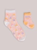 Mama & Me Matching Socks Set - Mushy Love