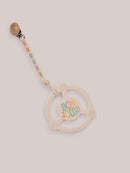Silicone Teether Ring & Detachable Clip - Bonjour Bébé