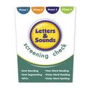 Letters & Sounds - Screening Check
