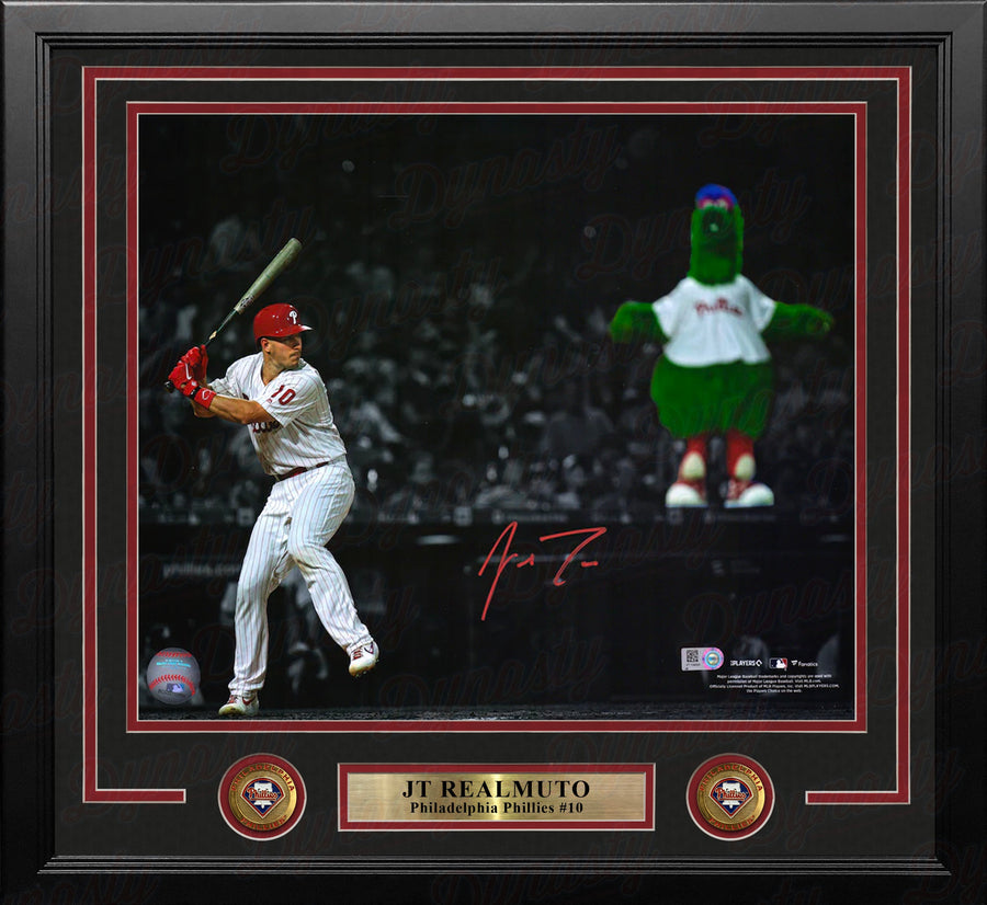JT Realmuto Blackout Autographed Philadelphia Phillies 11