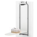 Over the Door Ironing Board Space-Saving Metal Hanging Ironing Board-Gray