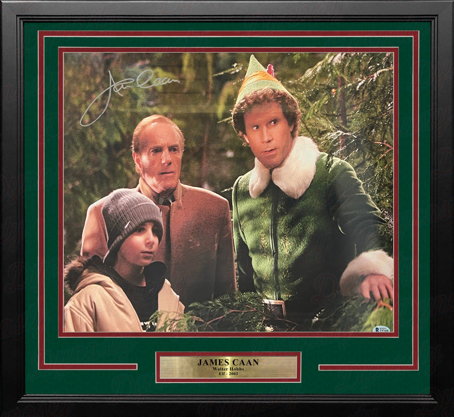 James Caan Walter Hobbs Elf Autographed 16
