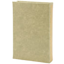 Jane Eyre Gold Floral Book Box | Faux Leather Wrap Book Shaped Storage Stash Trinket Box