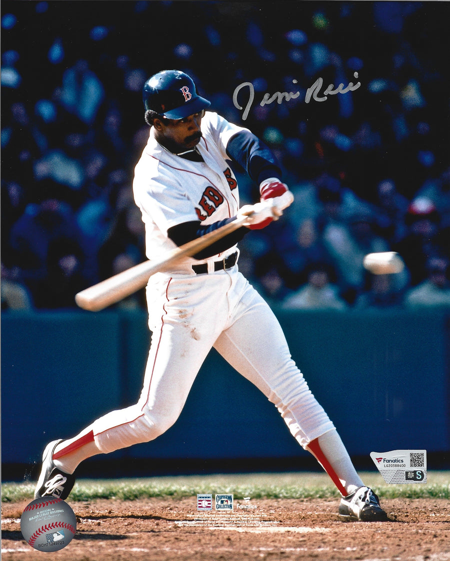 Jim Rice At-Bat Boston Red Sox Autographed 8