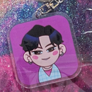 K-POP DEMON HUNTERS Chibi Keychain – Individual Member Series