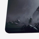 Giant Mech Robot Attacked By Bugs Playmat