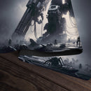 Giant Mech Robot Attacked By Bugs Playmat