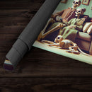 Skeleton Family Movie Playmat