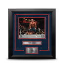 John Cena Celebrating in the Ring 8" x 10" Framed WWE Wrestling Photo with Engraved Autograph