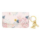Joint Account Floral Design Credit Card Pouch