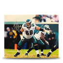 Jon Runyan in Action Autographed Philadelphia Eagles 11" x 14" Football Photo