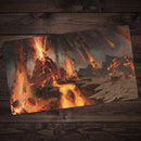 Volcanic Eruption Playmat