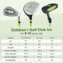Junior Mallet Putter Individual Gold Club for 8-10 years old Kids