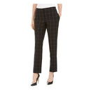 Kasper Womens Black Pinstripe Pants, Size 10