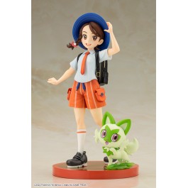 Pokemon Juliana with Sprigatito ARTFX J STATUE