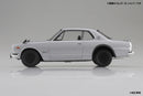 KPGC10 SKYLINE HT 2000GT-R 1971 White Model Kit