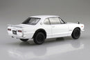 KPGC10 SKYLINE HT 2000GT-R 1971 White Model Kit