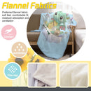 Personalized Kawaii Space Dragon Blanket | Custom Name | Cosmic Dragon Throw