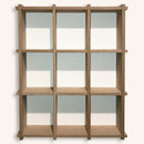 KUBBIE ULTRA (3x3) - In Box Display Case for Funko Pops, Wall Mountable & Stackable Pop Shelf (MDF Wood)